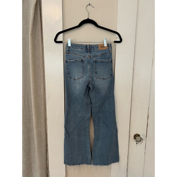 RSQ by Tilly’s High Rise Flare Jeans with Raw Hem. - Picture 2 of 3